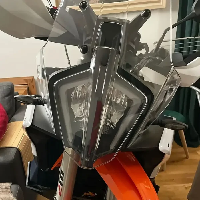 KTM 790 and 890 Headlight Guard Clear Perpex