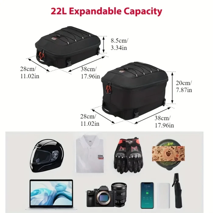 Universal Motorcycle Tail Bag